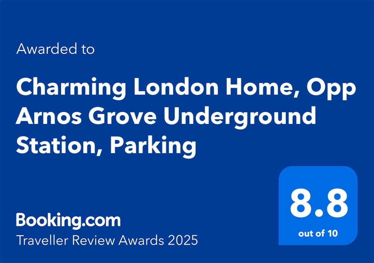 New Southgate Charming London Home, Opp Arnos Grove Underground Station, Parking מראה חיצוני תמונה